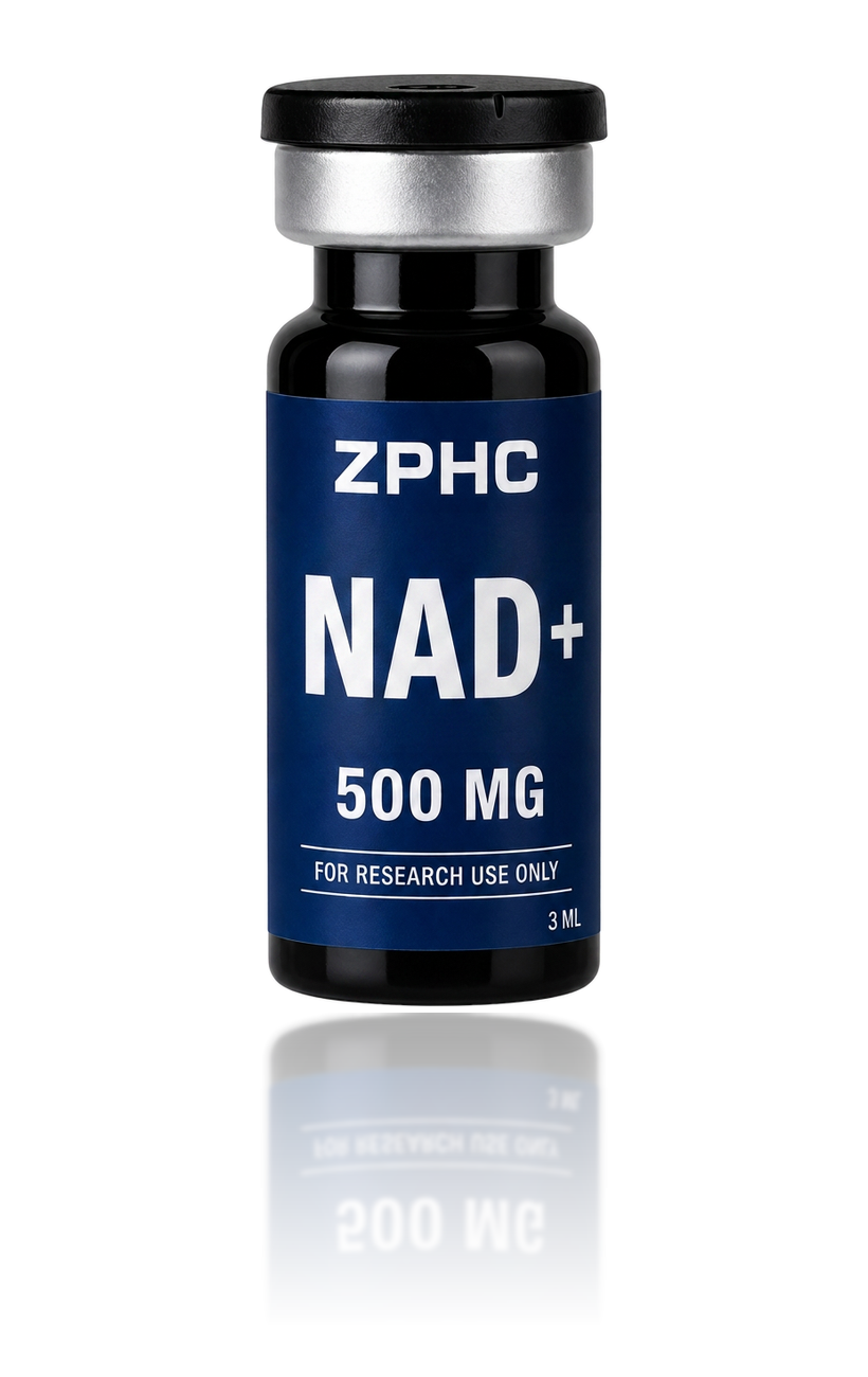 NAD+ 500 mg research vial